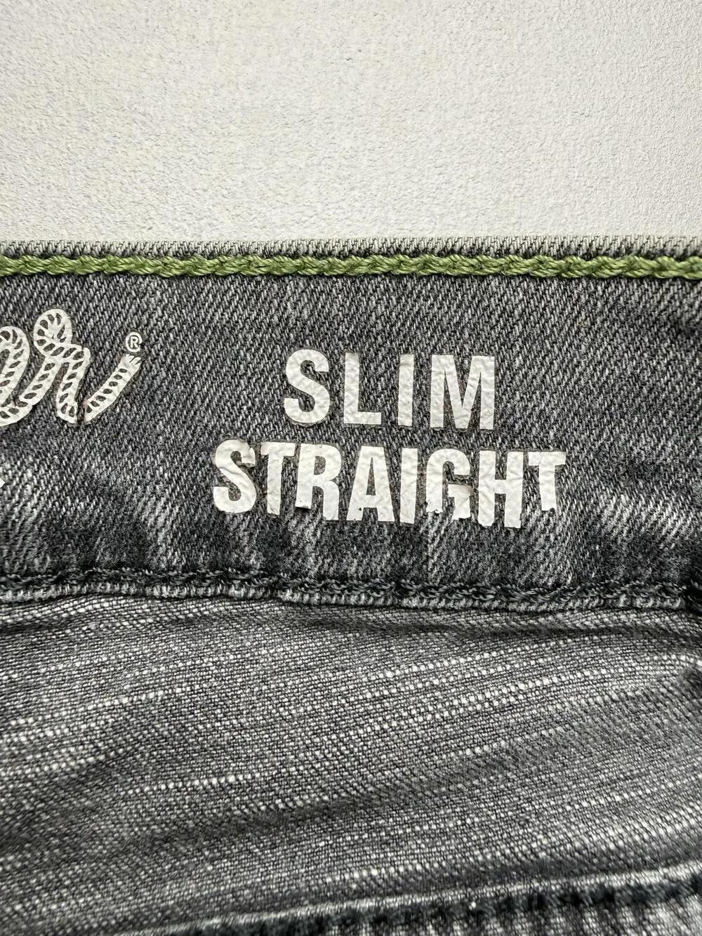 Wrangler Retro Jeans Mens 36x36 Charcoal Denim Slim Straight Stretch 88MWZGD